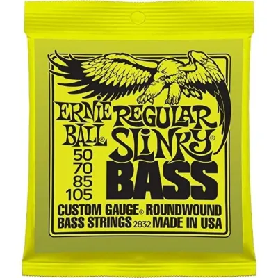 Ernie Ball P02832 Regular Slinky 50-105 Nickel Wound Bas Teli