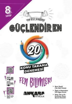 8. Sınıf Fen Bilimleri Güçlendiren 20'li Konu Tarama Denemesi