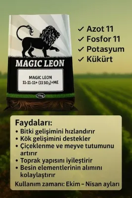 karaoğlan tarım Npk'li Katı Kompoze Gübre 25 Kg Çim Alanları Sebze Ve Meyve Ağaçlar İçin