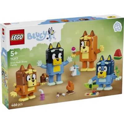 LEGO Bluey Parçalarla İnşa Edilen Bluey Ailesi 11217