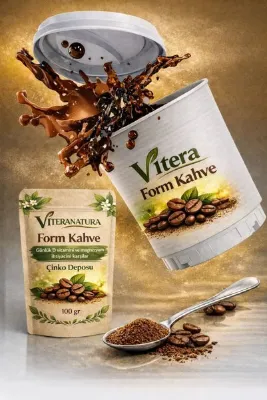 viteranatura Kolajen & L'carnitine Ekstratlı Form Kahve Detoks 200 gr &süngeli sabun hediyeli