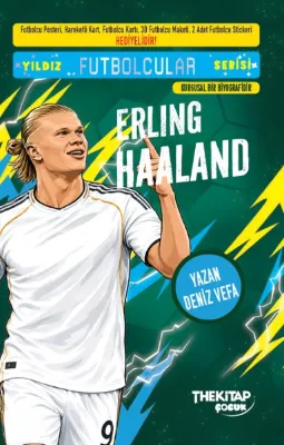 Erling Haaland Kitabı ve Koleksiyonu! Yıldız Futbolcular Serisi