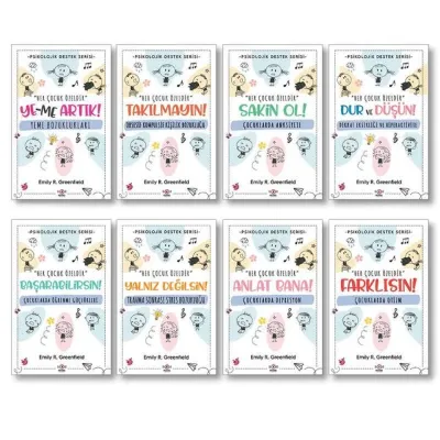 Çocuklar İçin Psikolojik Destek Seti - 8 Kitap Takım
