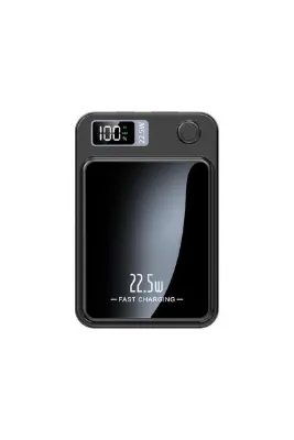 Cepsuar 10000mAh 22.5W MagSafe Powerbank / Kablosuz Mini Şarj Cihazı / Dijital Ekran Taşınabilir Şarj Cihazı