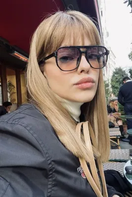 REN EYEWEAR Jase Dikdörtgen Degrade Güneş Gözlüğü Unisex /