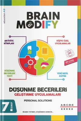 7. Sınıf Düşünme Becerileri Geliştirme Uygulamaları Kitabı 5 Kitapçık