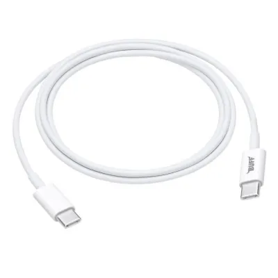Buff 60W Type-C TO Type-C 5.0A 1.2M Data Kablosu - Beyaz