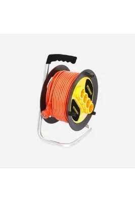Rtrmax Rem31520 Seyyar Makaralı Uzatma Kablosu 3 x 1.5 mm 20 m
