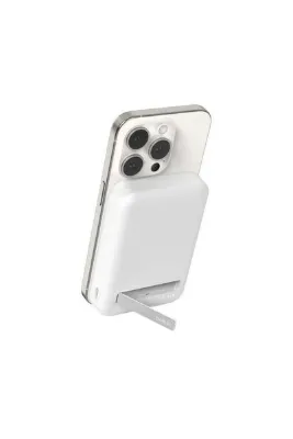 Belkin BoostCharge Pro MagSafe Qi2 15W 8000 mAh Powerbank, Beyaz