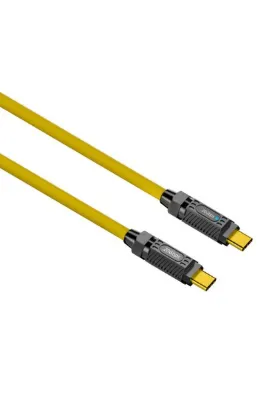 LivX Screw Type C to Type C 140W Hızlı Şarj 8K@60Hz Görüntü PD3. 20Gbps Veri 2 Metre Kablo SCR-01