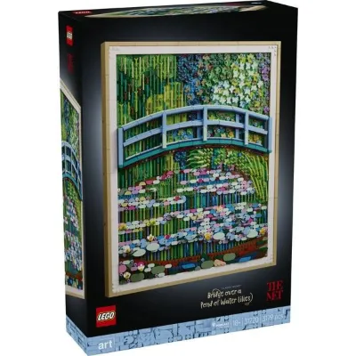 Lego Art Claudet Monet Nilüfer Gölü Üzerinde Köprü 31220