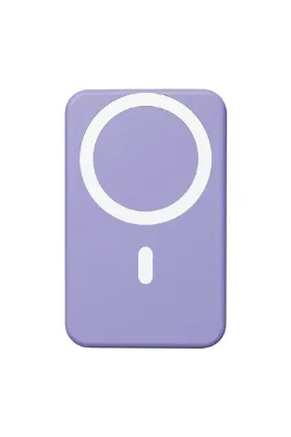 İXTECH IX-PB030 20.000 Mah Dijital Ekranlı Magsafe Powerbank Taşınabilir Şarj Cihazı - Mor