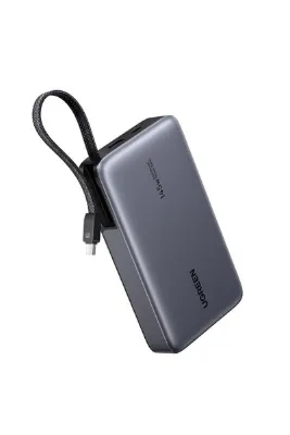 Ugreen Nexode 20.000 mAh 145 W Dahili USB-C Kablolu Hızlı Şarj Powerbank, 55992B