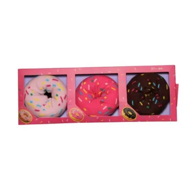 Neşeli Çoraplar Donut Desenli Soket Çorap