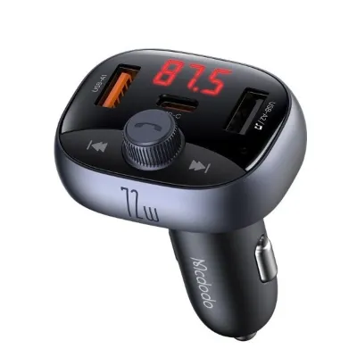 Mcdodo CC-5950 CarGo Serisi 72W Bluetooth FM Vericili Araç Şarj Cihazı