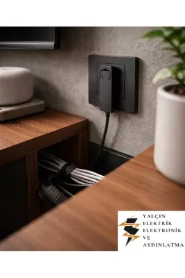 VİKO Ultra İnce Fişli Uzatma Kablosu Tekli (3m) Dar Alanlar İçin Pratik Çözüm!