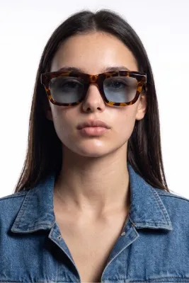 Bilge Karga Velmor Leopard Blue Güneş Gözlüğü