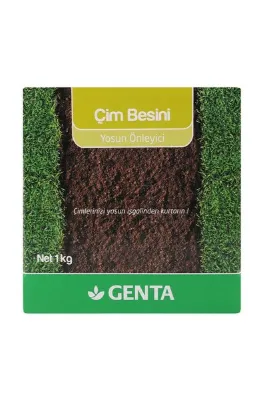 Genta Yosun Önleyici Çim Besini Çim Gübresi 1 Kg