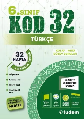 Türkçe 6.Sınıf Kod 32