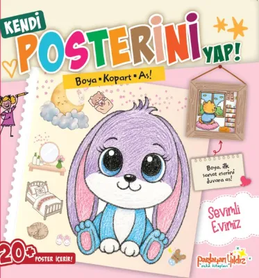 Sevimli Evimiz - Boya Kopart As! Kendi Posterini Yap!