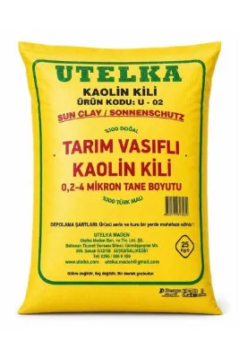 Utelka Kaolin Kili - Dondan ve Soğuklardan Korur 25 KG.