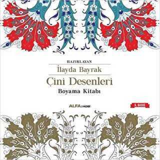 Çini Desenleri Boyama Kitabı