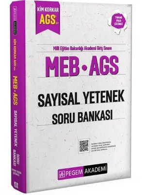 MEB AGS Kim Korkar Sayısal Yetenek Soru Bankası Tamamı Çözümlü