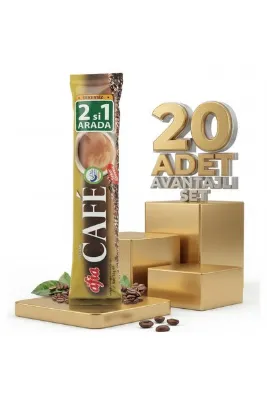 Afia 2si 1 Arada Kahve 20x14 Gr