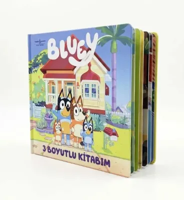 Bluey - 3 Boyutlu Kitabım