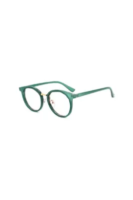 Toz Vintage Yeşil Zelora Mavi Işık Korumalı Vintage & Retro Gözlük
