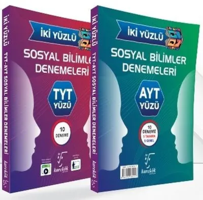 İki Yüzlü TYT - AYT Sosyal Bilimler Denemeleri
