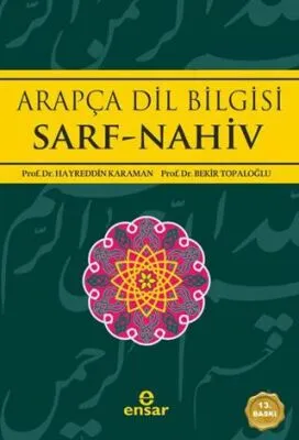 Arapça Dilbilgisi Sarf -Nahiv