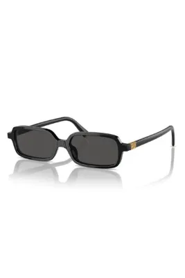 Chunky Frame Oblow Unisex Kare Siyah Lüx Yeni Sezon Kare Güneş Gözlüğü
