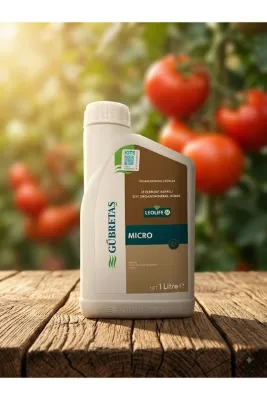 GÜBRETAŞ LEOLİFE MICRO Sıvı Organomineral İz Element Gübresi - 1 Litre (Sararma Giderici, Tam Kapsamlı Mikro Besin ve Bitki Canlandırıcı)