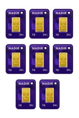 Nadir Gold 24 Ayar 8 Gram Külçe Altın