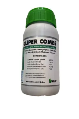 KLIMAKS CLİPER COMBİ BOR-DEMİR-MANGAN-ÇİNKO SIVI MİKRO BİTKİ BESİN MADDELERİ KARIŞIMI 250 ML