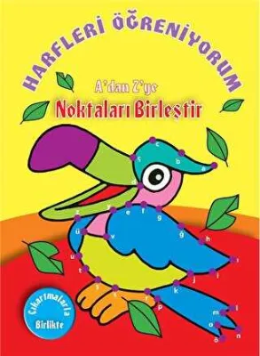 Harfleri Öğreniyorum A`dan Z`ye Noktaları Birleştir