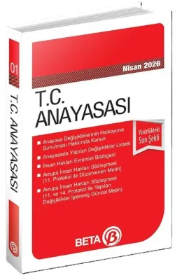 T.C. Anayasası Nisan 2026