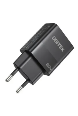 Unitek 20W Hızlı Şarj Adaptörü 1*USB-C 1*USB-A (P1124ABK-EU)