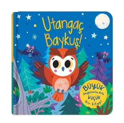 Utangaç Baykuş - Parmak Kuklalı Kitap