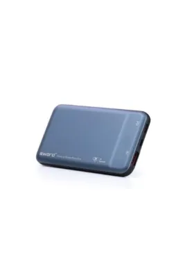 SWORD 10000 Mah Turbo Güçlü Powerbank Lacivert