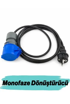 NZB Monofaze Dönüştürücü 3x1,5 mm 2 Metre Kablolu Elektrikli Araç Şarj Adaptörü Sök Tak Taşınabilir