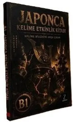 B1 Japonca Kelime Etkinlik Kitabı