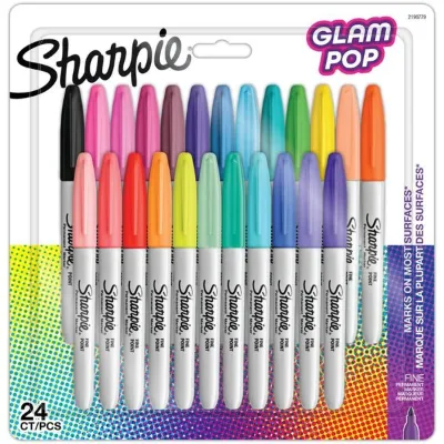 Sharpıe Fine Glam Pop Permanent Markör 24Lü Bls
