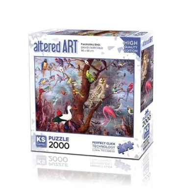 Ks Games 2000 Parça Puzzle Fascinating Birds
