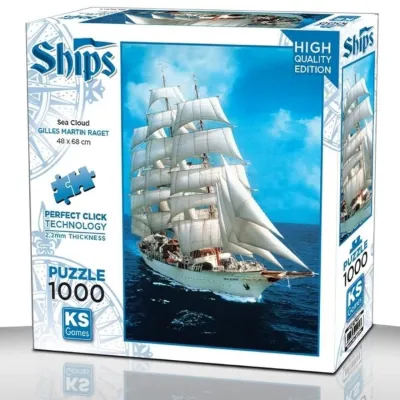 Ks Games 1000 Parça Puzzle Sea Cloud