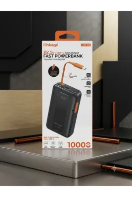 YNC 22.5w/usb-c Fast powerbank taşına bilir şarj aleti