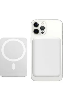 YK İphone 5000 Mah Magsafe Powerbank Arkaya Yapışan Batarya