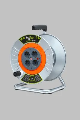 Bylion METAL MAKARA BOŞ BOŞ METAL KABLO MAKARASI 3X2,5 50MT KAPASİTELİ