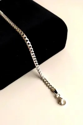 Piraye Silver Gümüş 4 Mm Gurmet Bileklik